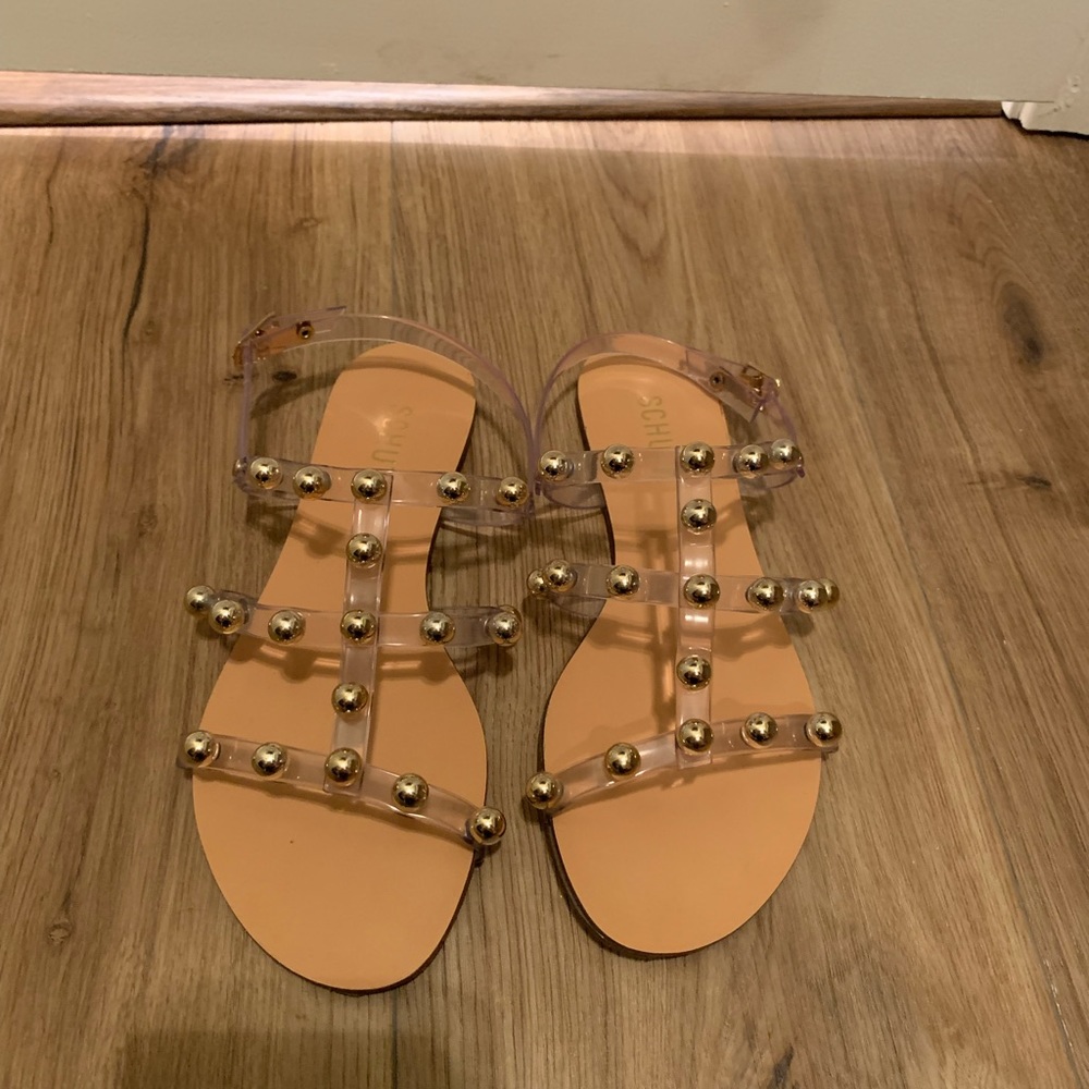 Schutz Yarin Jelly Sandals - size 6